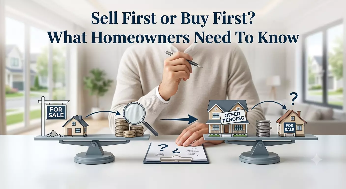 Selling and Buying a Home at the Same Time: Which Comes First?